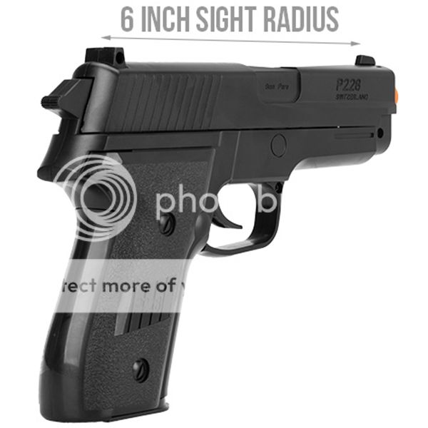 Купить Пистолет Spring Airsoft Gun 260 FPS SIG SAUER P228 LICENSED